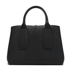 女士ROSEAU系列牛皮中号手提单肩斜挎包竹节包比格包 10058 HPN